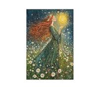 JBGQGAG Brigid Celtic Goddess Canvas Poster Wall Art Decor Print Picture Paintings for Living Room Bedroom Decoration 12x18inch(30x45cm)