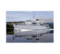 JBGQGAG Brocklesby Naval Ship Canvas Poster Bedroom Decor Landscape Office Room Decor Gift 20x30inch(50x75cm)