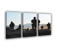 JBGQGAG Commando Mojave Desert Patrol Canvas Poster Bedroom Decor Landscape Office Room Decor Gift 20x30inch(50x75cm)