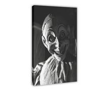 JBGQGAG Creepy Mannequin Canvas Poster Bedroom Decor Landscape Office Room Decor Gift 16x24inch(40x60cm)