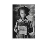 JBGQGAG Equality Is Paramount. Canvas Poster Wall Art Decor Print Picture Paintings for Living Room Bedroom Decoration 24x36inch(60x90cm)