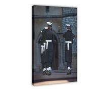 JBGQGAG Naval Honour Guard Marching Canvas Poster Bedroom Decor Landscape Office Room Decor Gift 20x30inch(50x75cm)