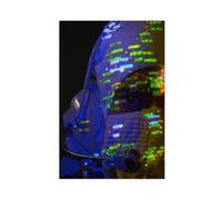 JBGQGAG Naval Radar Operator Recruitment Canvas Poster Bedroom Decor Landscape Office Room Decor Gift 24x36inch(60x90cm)