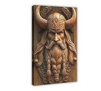 JBGQGAG Thor Poster Canvas Poster Bedroom Decor Landscape Office Room Decor Gift 08x12inch(20x30cm)