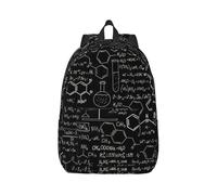 JBJGKHLP Abstract Science Chemistry Illustration 3d Print Lightweight Stylish Unisex Backpack Double Shoulder Bag For Travel Outdoor Use