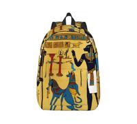 JBJGKHLP Ancient Egypt Tribe Series Print Lightweight Stylish Unisex Backpack Double Shoulder Bag For Travel Outdoor Use