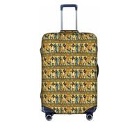 JBJGKHLP Ancient Egypt Tribe Series Print Travel Business Suitcase Cover Luggage Protector for Universal Waterproof Sleeve
