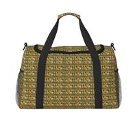 JBJGKHLP Ancient Egypt Tribe Series Print Versatile Hand Travel Bag Foldable Shoulder Tote Business Trip Outdoor Carry-On