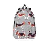 JBJGKHLP Beagle Patterns Print Lightweight Stylish Unisex Backpack Double Shoulder Bag For Travel Outdoor Use