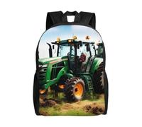 JBJGKHLP Company Farm Tractor Print Versatile Double Shoulder Backpack Unisex Travel Rucksack For Work Hiking Daily