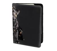 JBJGKHLP Cute Black Pug Dog-Standard-Scale-2_00x Print Passport Travel Document Wallet Case Unisex Lightweight Secure Travel Accessories