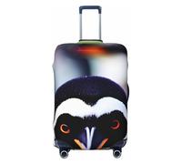 JBJGKHLP Cute Penguin Head Print Universal Suitcase Elastic Luggage Protector Waterproof Travel Business Vacation