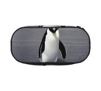 JBJGKHLP Cute Penguin Print Convenient Pencil Case Practical Pen Storage Bags School Office Essentials Vibrant