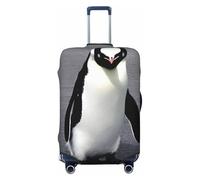 JBJGKHLP Cute Penguin Print Universal Suitcase Elastic Luggage Protector Waterproof Travel Business Vacation