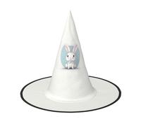 JBJGKHLP Cute White Rabbit Print Print Comfortablel Carnival Party Hat Cosplay Costume Festive Headwear Themed Essential