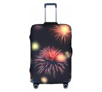 JBJGKHLP Explosion Firework 3D Print Travel Business Suitcase Cover Luggage Protector for Universal Waterproof Sleeve