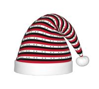 JBJGKHLP Flag of the Syrian Arab Republic Print Christmas Hat Kids Fits Years Santa Hat with for Holiday Parties Celebrations