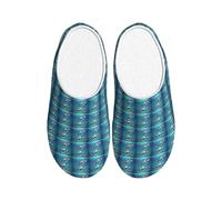JBJGKHLP flying fish in the ocean Print Washable Slippers Unisex flip flops with TPR Sole Cute Hotel shoes for Guestss