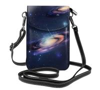 JBJGKHLP Galaxy in The Universe Print Women Shoulder Bag Stylish Phone Purse for Travel Everyday Use Gifting Commuting