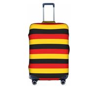 JBJGKHLP German Flag Print Travel Business Suitcase Cover Luggage Protector for Universal Waterproof Sleeve