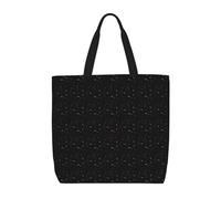 JBJGKHLP Gothic Rose Print Print Extra-Large Organizer Bag Unisex Shoulder Tote Shopping Reusable Eco-Friendly