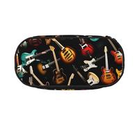 JBJGKHLP Guitars-Standard-Scale-2_00x Print Convenient Pencil Case Practical Pen Storage Bags School Office Essentials Vibrant