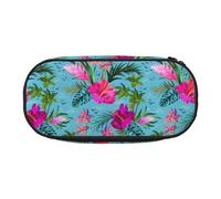 JBJGKHLP Hello Hawaii Print Convenient Pencil Case Practical Pen Storage Bags School Office Essentials Vibrant