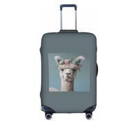 JBJGKHLP I Love Alpacas Print Travel Business Suitcase Cover Luggage Protector for Universal Waterproof Sleeve
