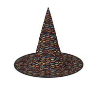 JBJGKHLP I Love My Dog Dachshunds Print Comfortablel Carnival Party Hat Cosplay Costume Festive Headwear Themed Essential