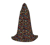 JBJGKHLP I Love My Dog Dachshunds Print Unisex Hooded Cloak Robe Carnival Halloween Cosplay Christmas Comfortable Stylish
