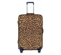 JBJGKHLP Leopard Patterned Wallpaper Print Travel Business Suitcase Cover Luggage Protector for Universal Waterproof Sleeve