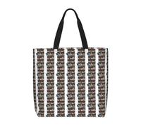 JBJGKHLP Library Bookcase Print Extra-Large Organizer Bag Unisex Shoulder Tote Shopping Reusable Eco-Friendly