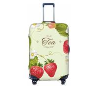 JBJGKHLP Lovely Strawberry Print Universal Suitcase Elastic Luggage Protector Waterproof Travel Business Vacation