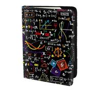 JBJGKHLP Math Formula Print Passport Travel Document Wallet Case Unisex Lightweight Secure Travel Accessories