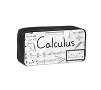 JBJGKHLP Math Geometry G alculus Print Simple Spacious Pen Case Office Stationery Organizer Pouch Lightweight Storage Pens