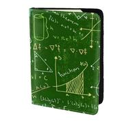 JBJGKHLP Math Question Print Passport Travel Document Wallet Case Unisex Lightweight Secure Travel Accessories