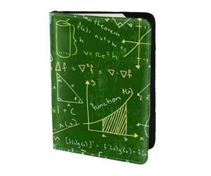 JBJGKHLP Math Question Print Passport Travel Document Wallet Case Unisex Lightweight Secure Travel Accessories