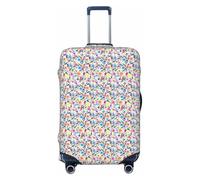 JBJGKHLP Mexican Otomi Animals Print Universal Suitcase Elastic Luggage Protector Waterproof Travel Business Vacation