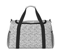 JBJGKHLP Monochrome Sketch Style Gaming Print Versatile Hand Travel Bag Foldable Shoulder Tote Business Trip Outdoor Carry-On