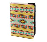 JBJGKHLP Native American Print Passport Travel Document Wallet Case Unisex Lightweight Secure Travel Accessories