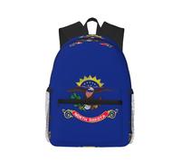 JBJGKHLP North Dakota State Flag Print Adults Lightweight Casual Backpack Water-Resistant Daily Use Travel Hiking Commuting