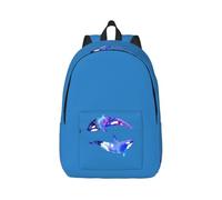 JBJGKHLP Orca Killer Whale Print Lightweight Stylish Unisex Backpack Double Shoulder Bag For Travel Outdoor Use