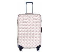 JBJGKHLP Paris Tower Flower Print Travel Business Suitcase Cover Luggage Protector for Universal Waterproof Sleeve
