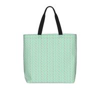 JBJGKHLP Pink Flamingo Pineapples Print Large Capacity Bag Women Shoulder Organizer Lightweight Travel Everyday Tote