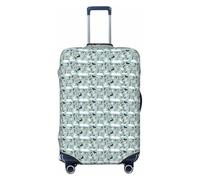 JBJGKHLP Raining Cats & Dogs Print Universal Suitcase Elastic Luggage Protector Waterproof Travel Business Vacation