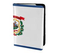 JBJGKHLP West Virginia State Flag Print Passport Travel Document Wallet Case Unisex Lightweight Secure Travel Accessories