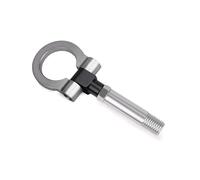 JBJXFAMAY Eye Hook Cover Car Front Bumper Trailer Ring Eye Towing Hook Kit For Mazda CX5 RX8 RS-TH008-5(Titanium)
