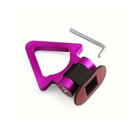 JBJXFAMAY Eye Hook Cover Car Styling Trailer Hooks Sticker Decoration Car Rear Front Trailer Racing Ring Vehicle Towing Hook(PURPLE)