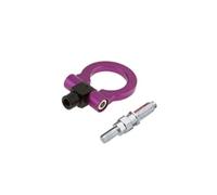 JBJXFAMAY Eye Hook Cover For B&MW E46 E81 E30 E36 E90 E91 Car Style Racing Tow Trailer Hooks Front Rear Towing Bars Billet(PURPLE)
