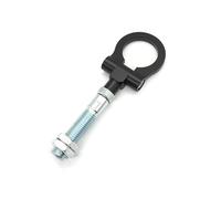 JBJXFAMAY Eye Hook Cover For Hyundai For Veloster 2012 2013 2014 2015 2016 2017 Tow Hook Trailer Hook Folding Ring Racing(Black)